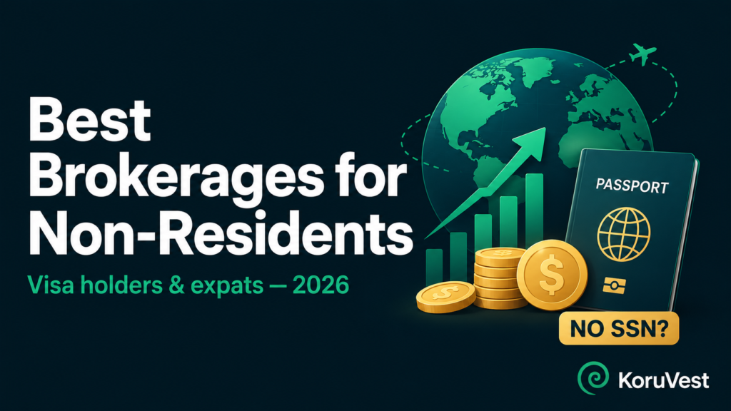 Best US brokerages for non-residents and visa holders compared in 2026